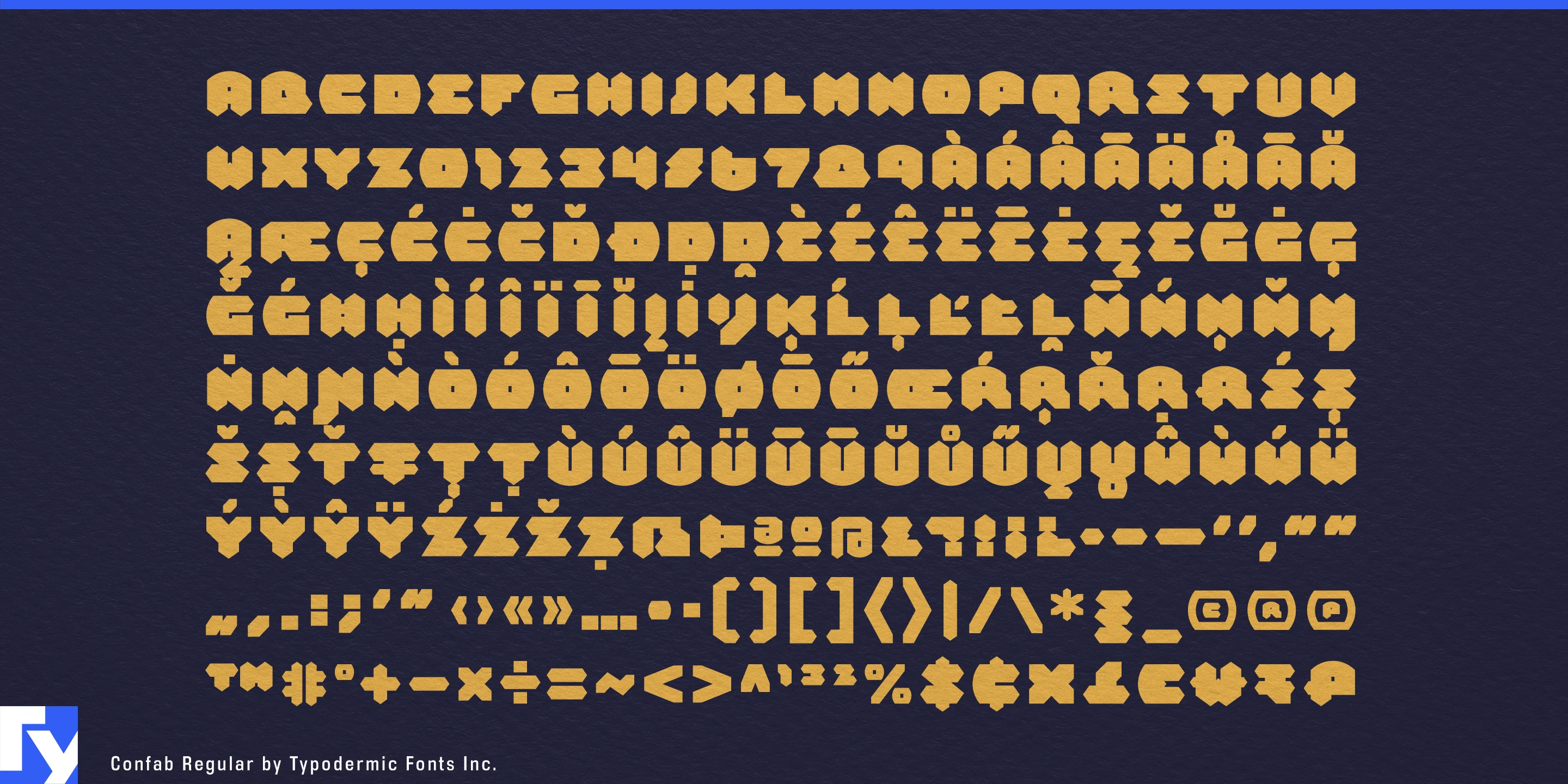 Schriftmuster 5 von Confab