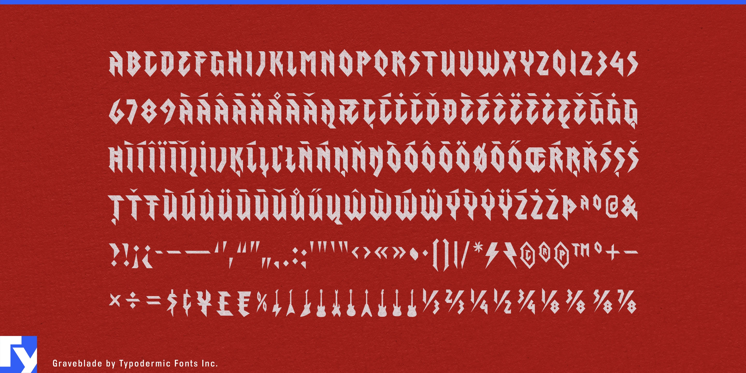 Schriftmuster 5 von Graveblade