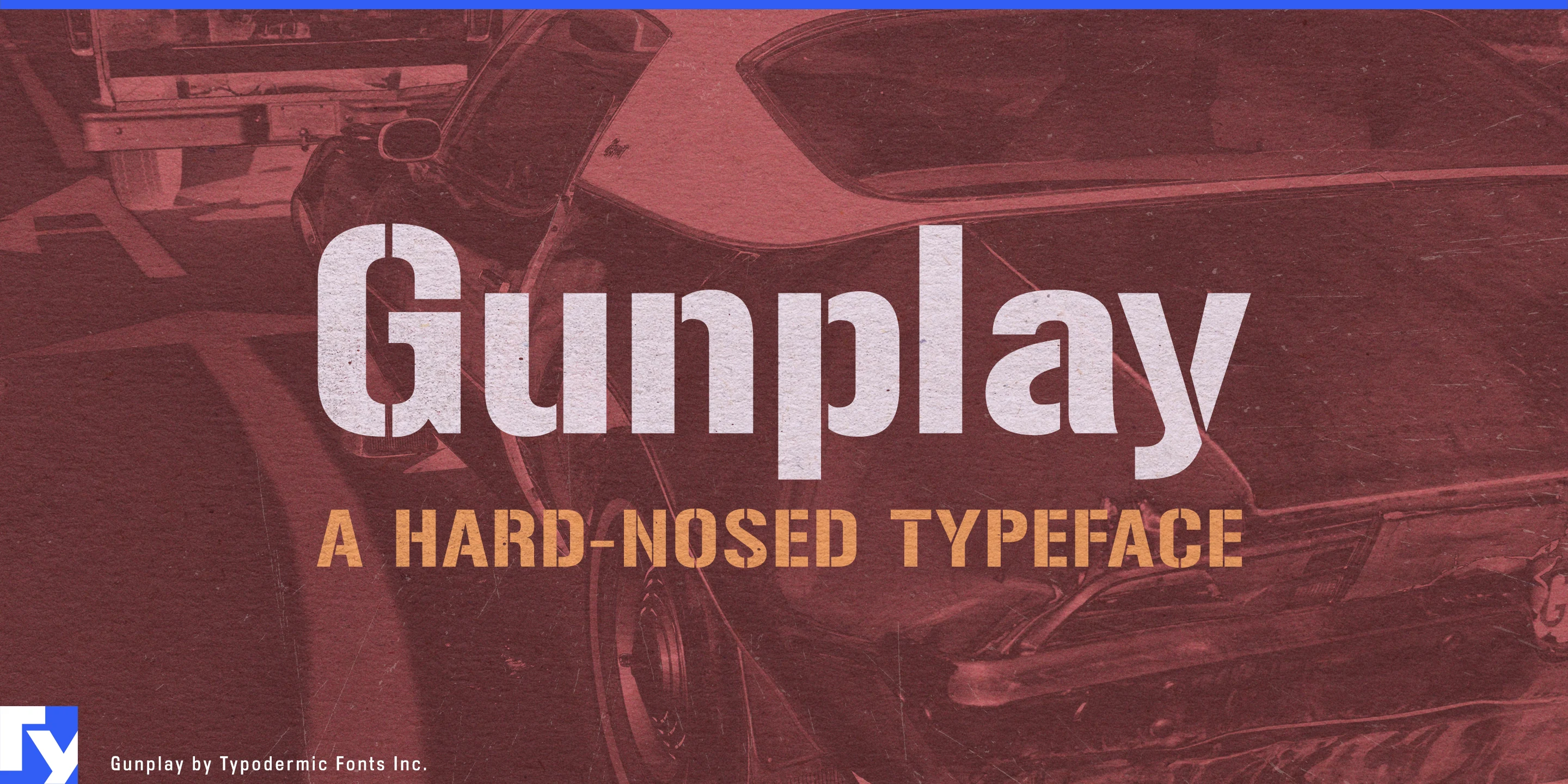 Schriftmuster 1 von Gunplay
