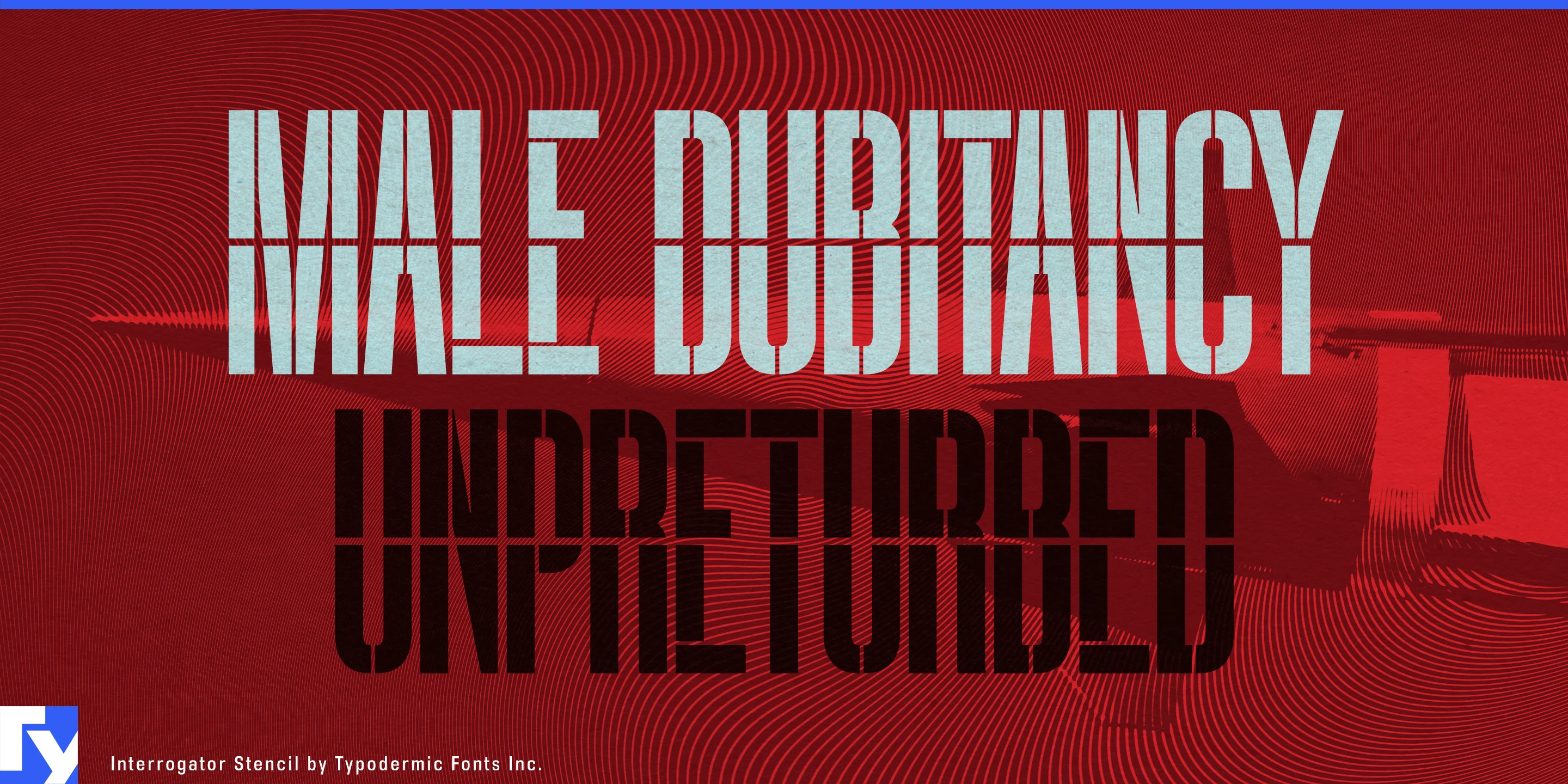 Interrogator Stencil specimen 2