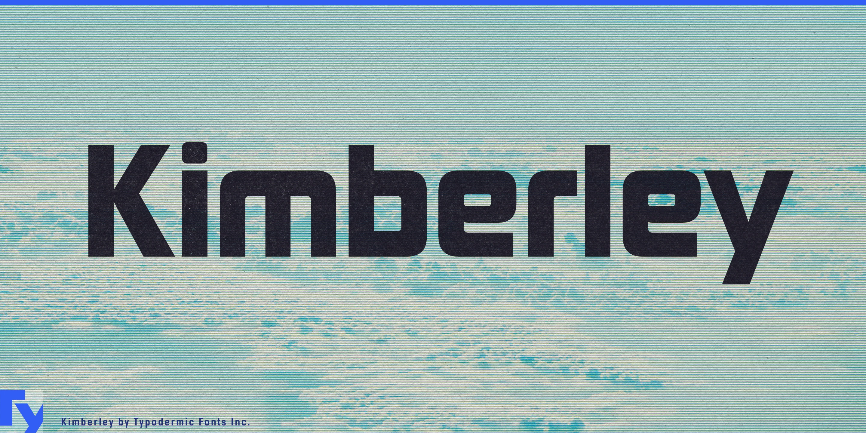 Schriftmuster 1 von Kimberley