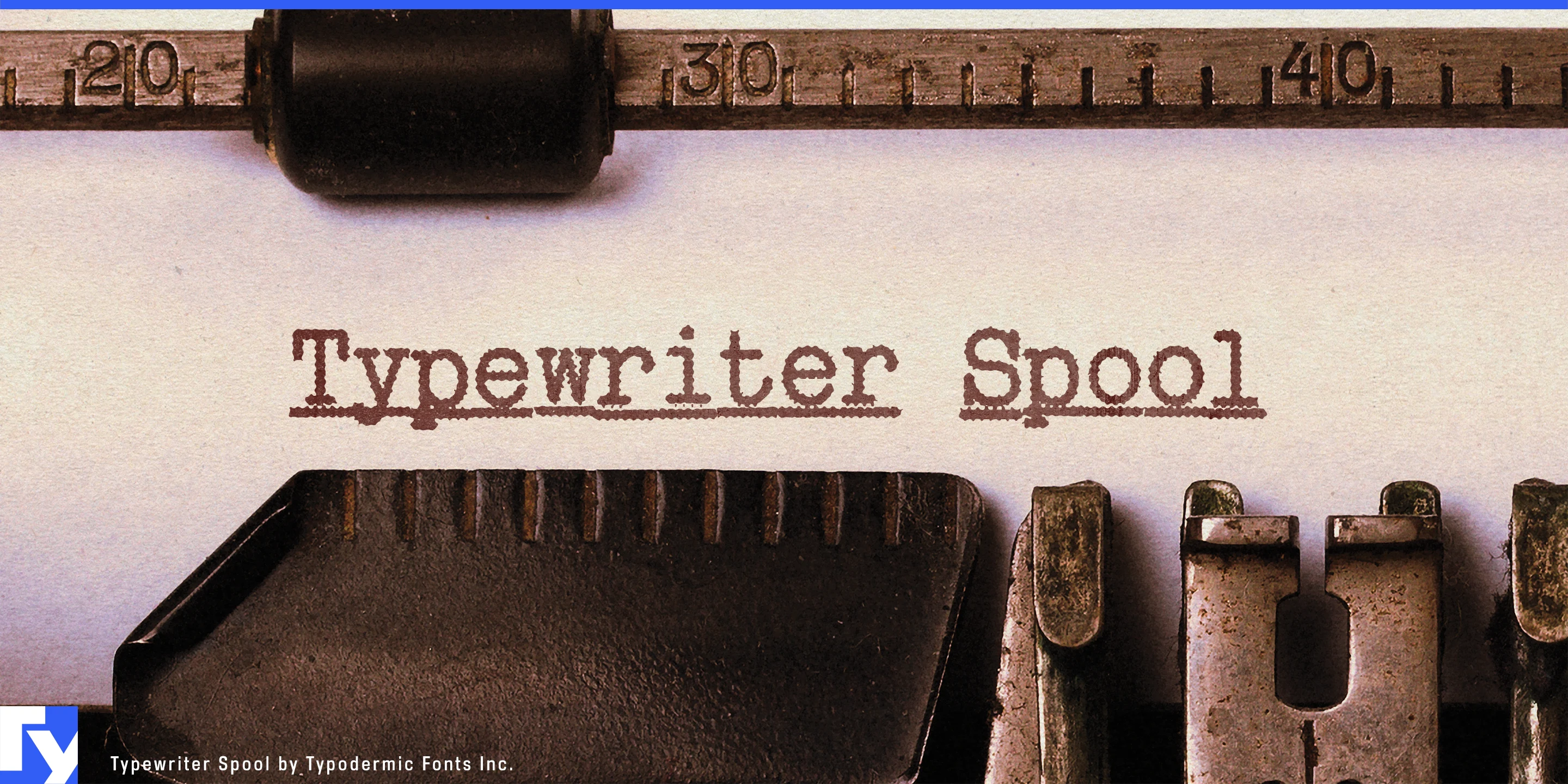 Muestra 1 de Typewriter Spool