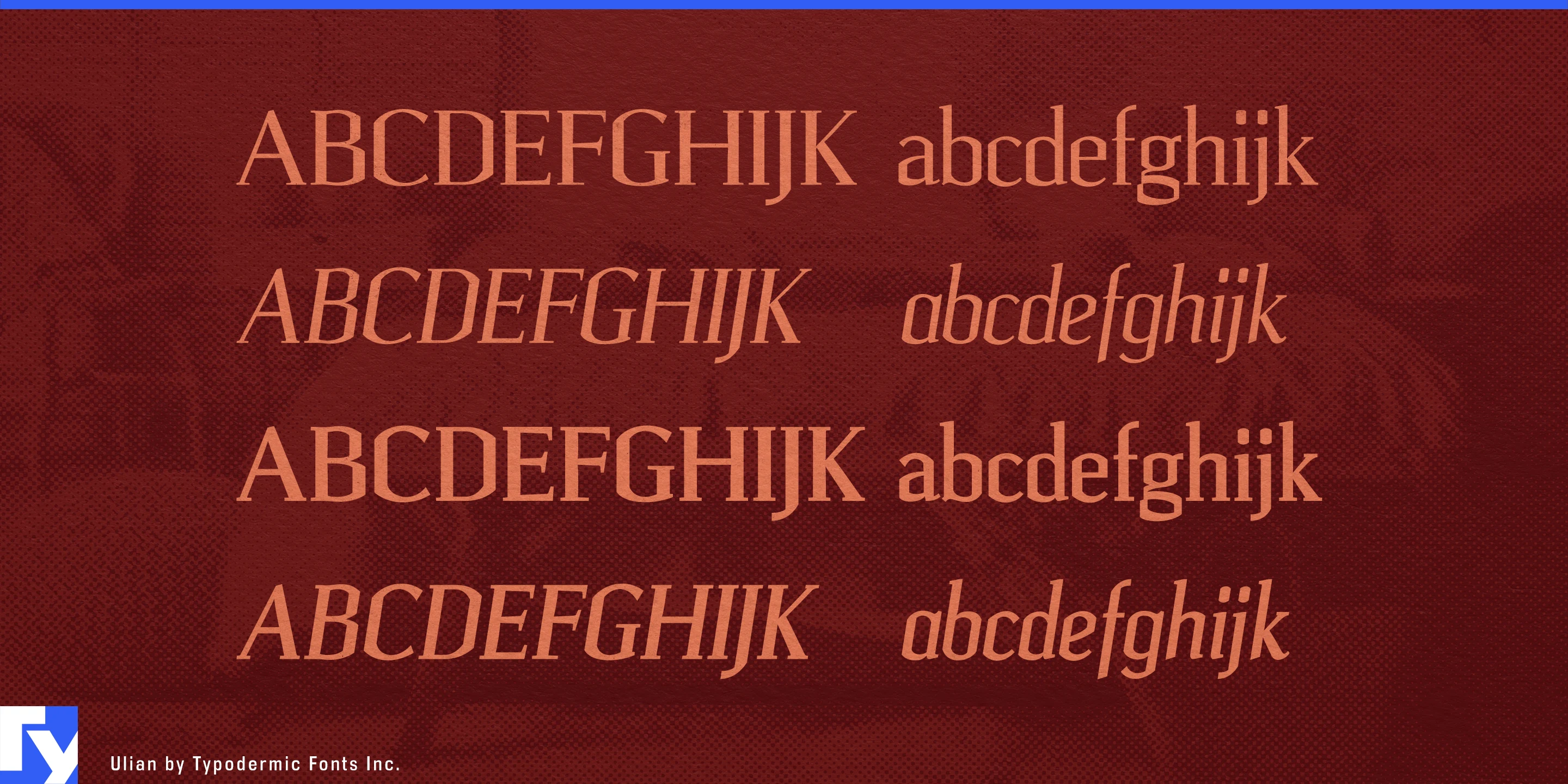 Schriftmuster 4 von Ulian